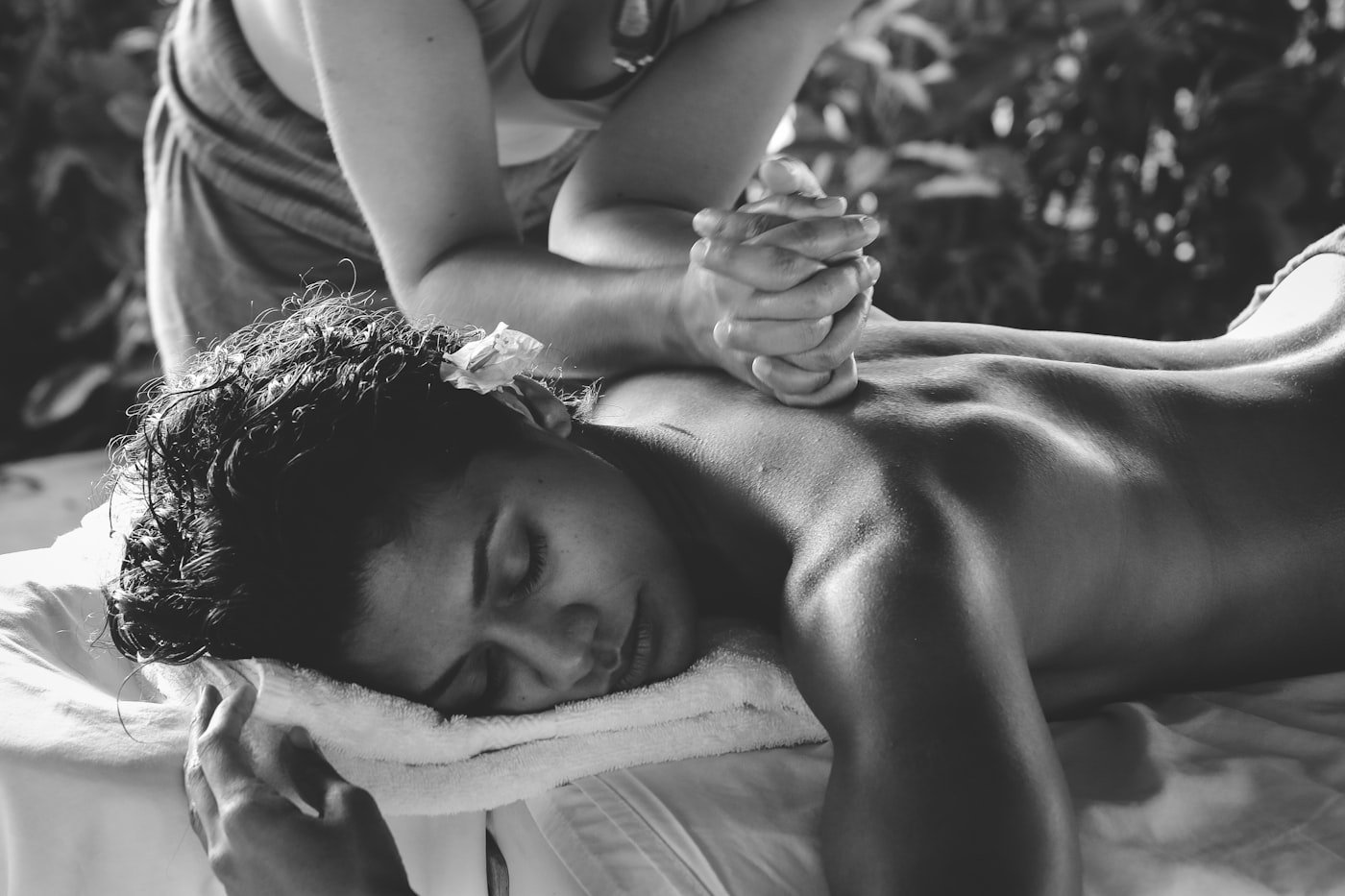 Men’s recovery massage at Buddha Spa